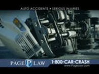 Watch Injured by a Semi-Truck? Call Page Law at 1-800-CAR-CRASH Video
