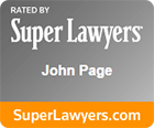 Super Lawyers Award - John Page